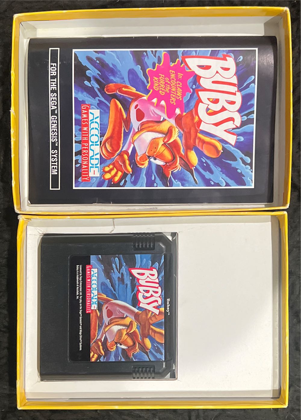 Bubsy - Sega Genesis (Mega Drive) (2017) video game collectible - Main Image 3