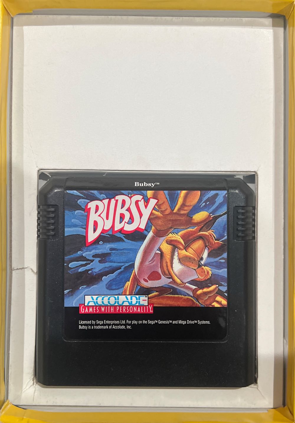 Bubsy - Sega Genesis (Mega Drive) (2017) video game collectible - Main Image 4