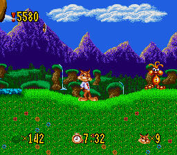 Bubsy In: Claws Encounters of the Furred Kind - Nintendo Switch Online (Accolade - 1) video game collectible - Main Image 3