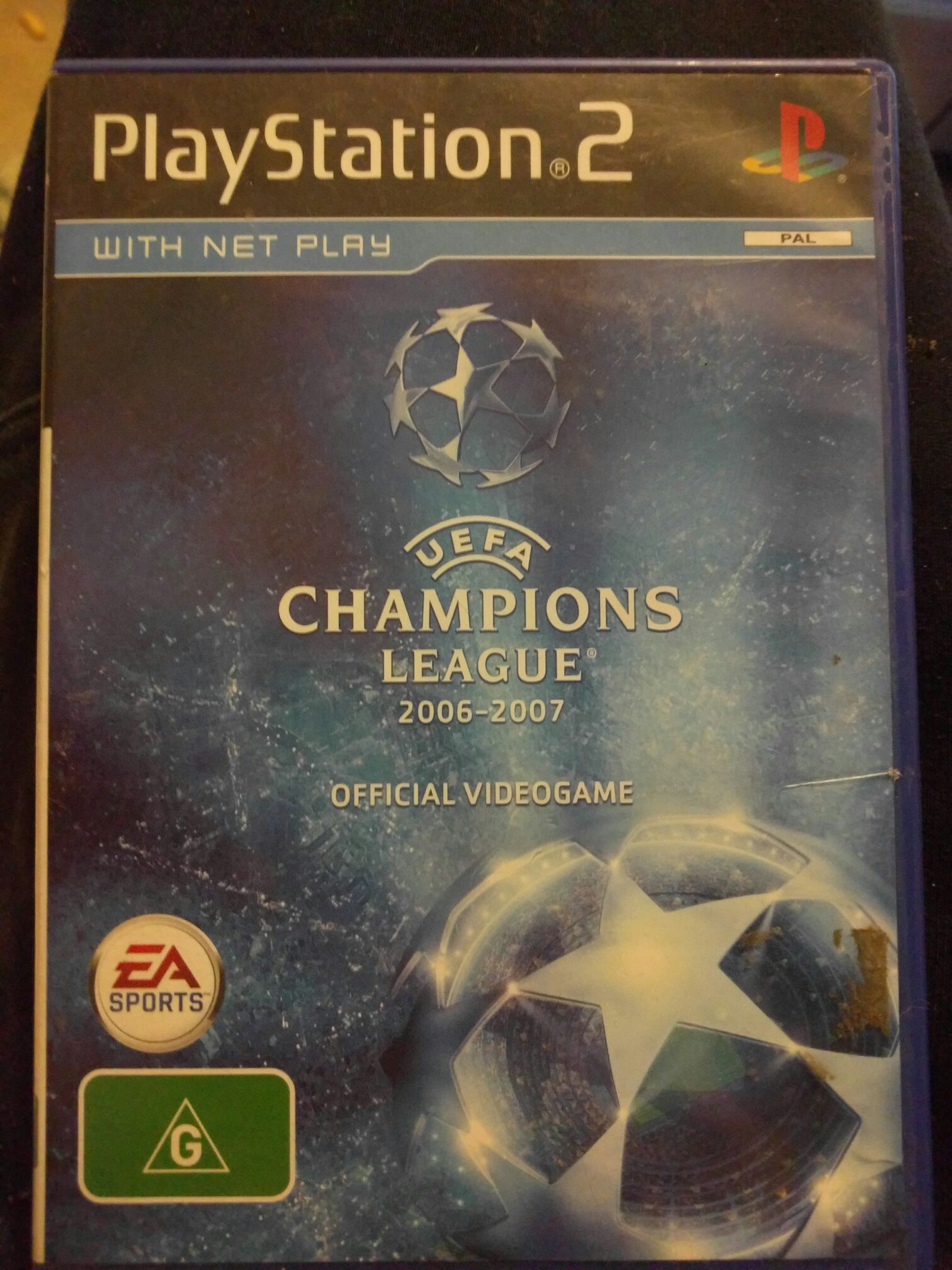 UEFA Champions League: 2006-2007 - Sony PlayStation 2 (PS2) video game collectible - Main Image 1