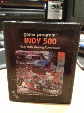 Indy 500 - Atari 2600 (Atari) video game collectible - Main Image 1