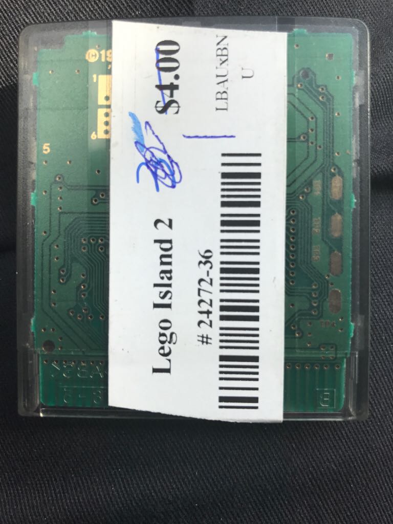 Lego Island 2 - Nintendo Game Boy Color (CrawFish - 1) video game collectible [Barcode 663338013519] - Main Image 2