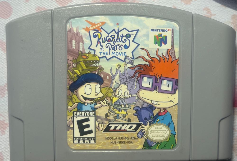Rugrats In Paris: The Movie (Grey Cart) - Nintendo 64 (N64) video game collectible - Main Image 3