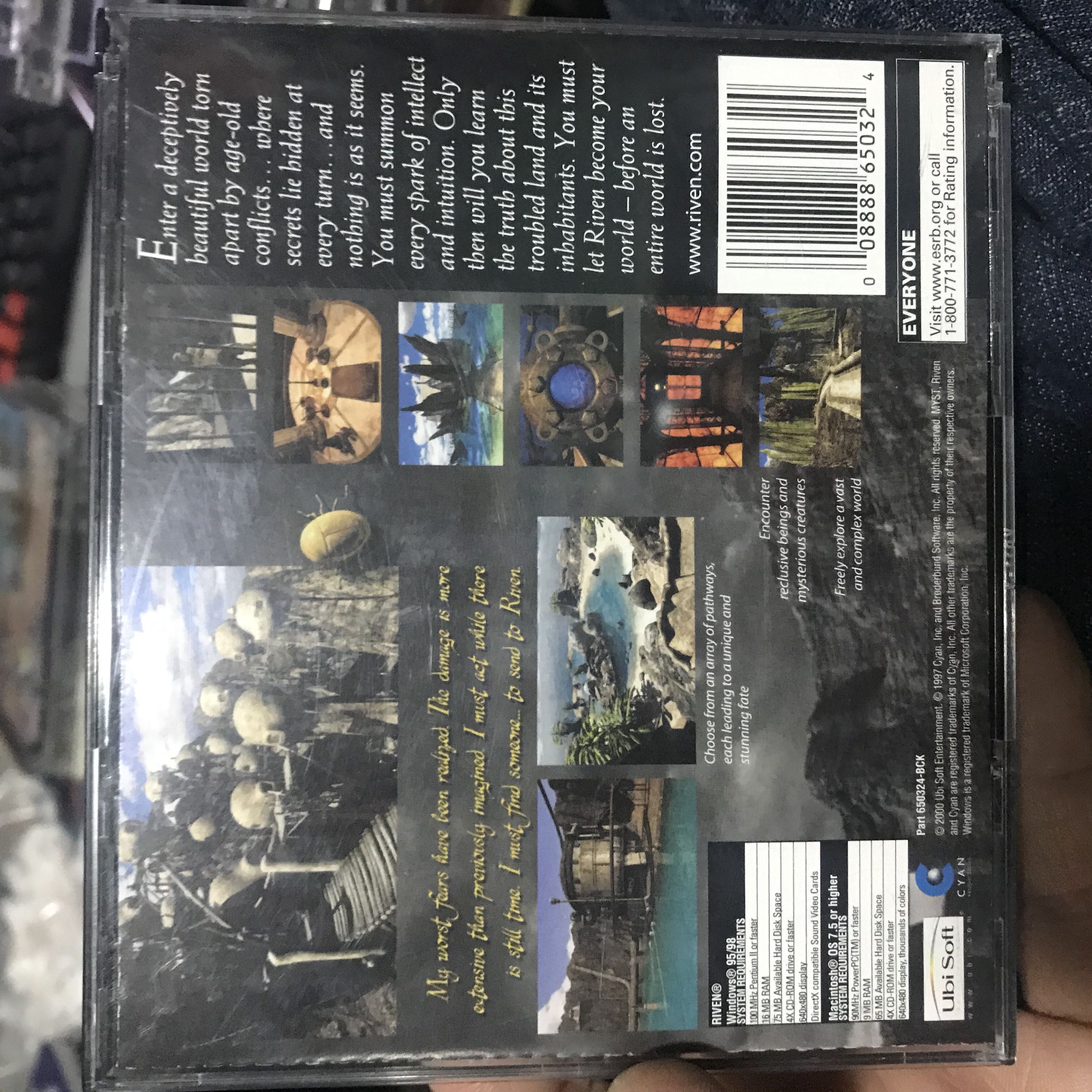 Riven - CD Projekt GOG (Ubi Soft - 1) video game collectible [Barcode 0888865032] - Main Image 2