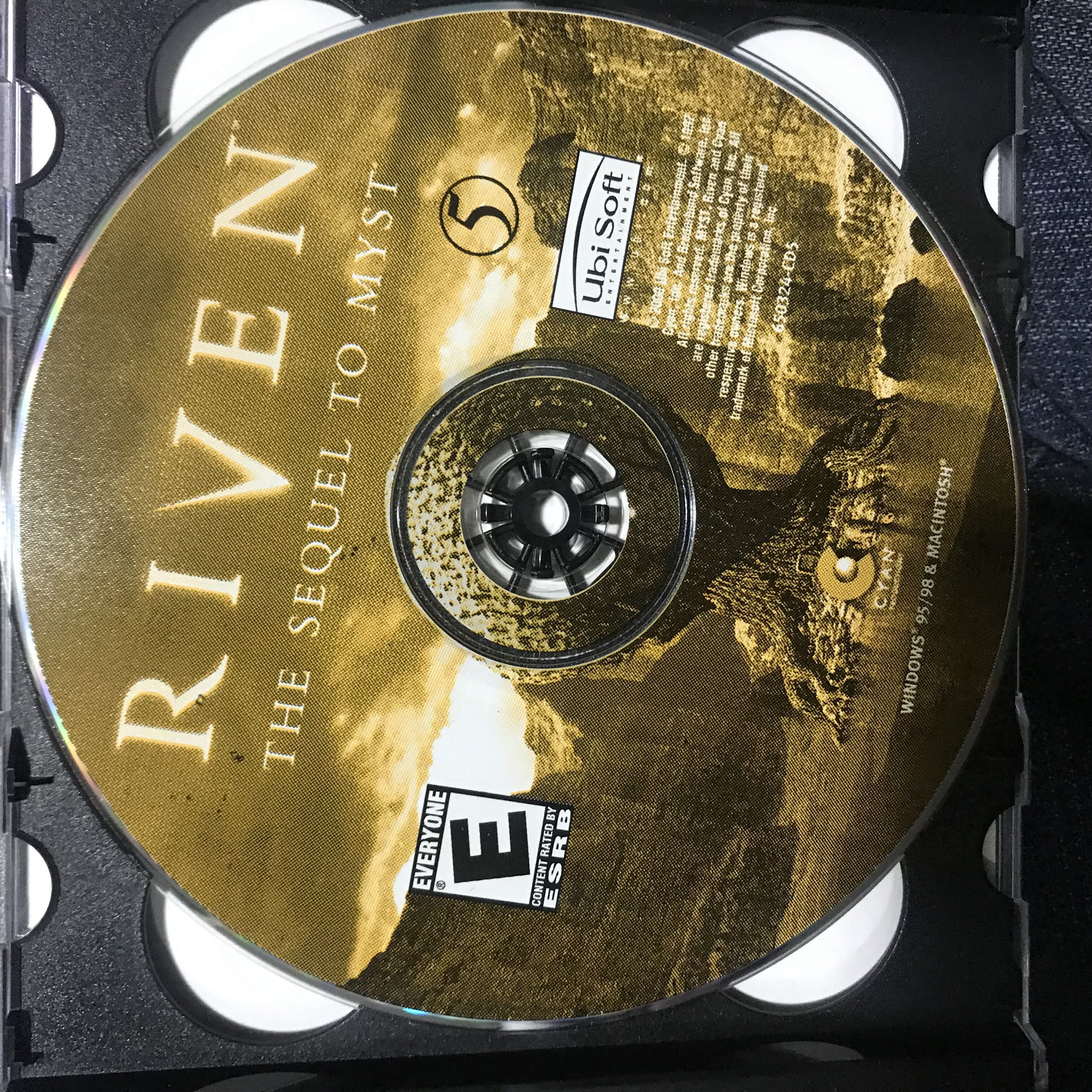 Riven - CD Projekt GOG (Ubi Soft - 1) video game collectible [Barcode 0888865032] - Main Image 3