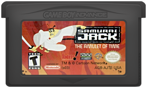 Samurai Jack: The Amulet Of Time - Nintendo Game Boy Advance (GBA) (WB - 1 Players) video game collectible [Barcode 682384320228] - Main Image 3