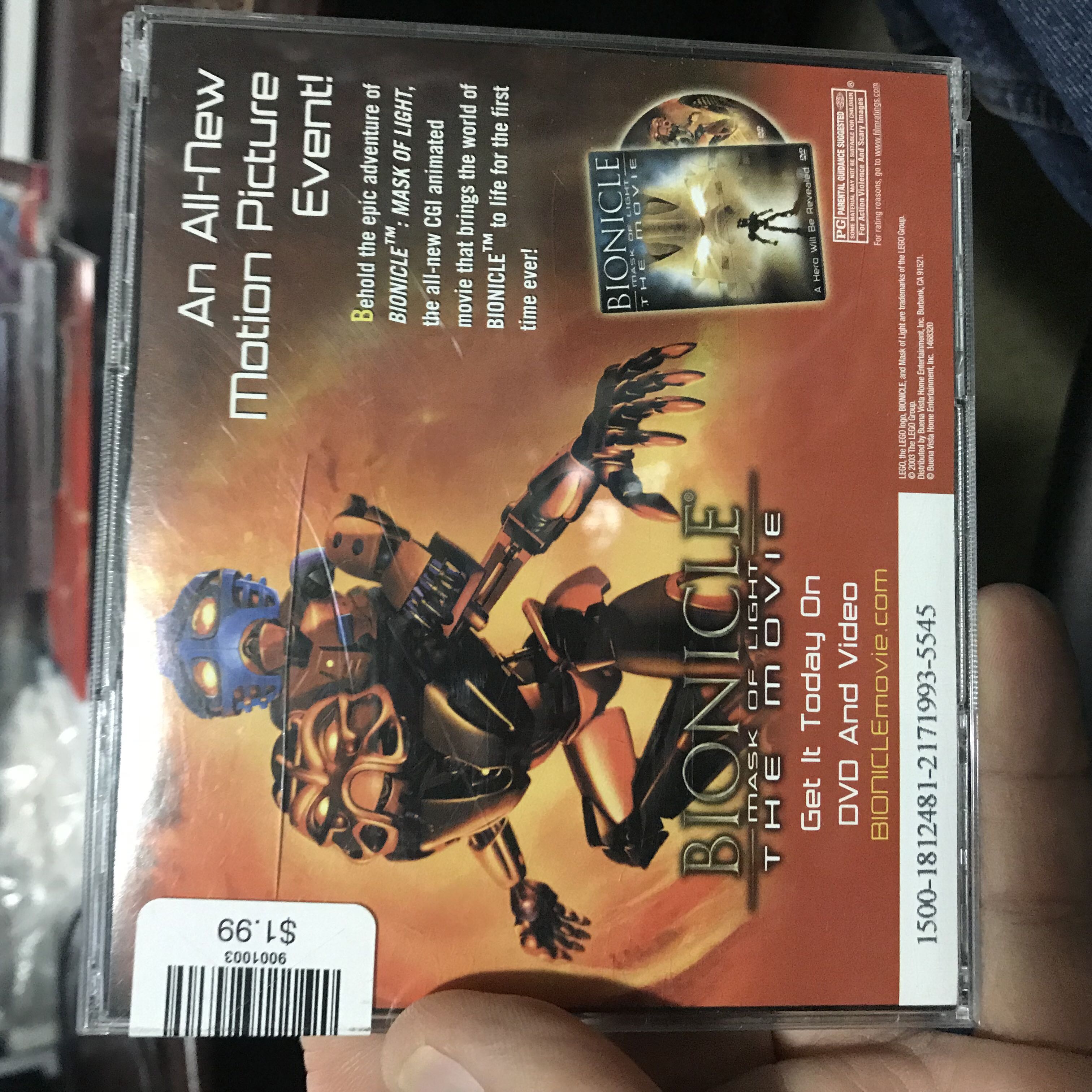 Bionicle - PC (EA Games - 1) video game collectible [Barcode 5030931035371] - Main Image 2