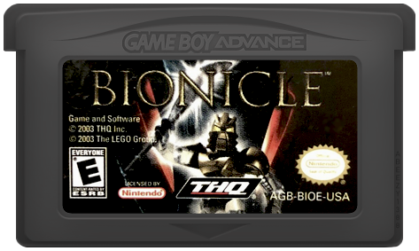 Bionicle - Nintendo Game Boy Advance (GBA) (2003, Nintendo - 1) video game collectible [Barcode 785138321516] - Main Image 3