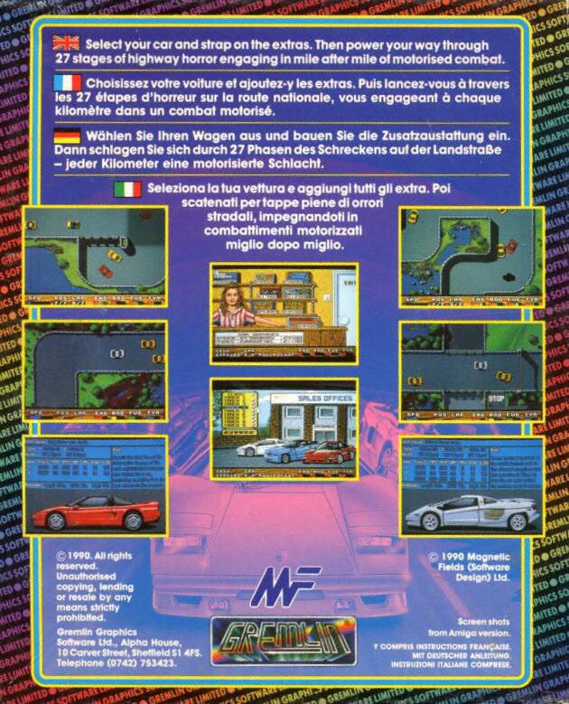 Super Cars - Commodore Amiga video game collectible - Main Image 2