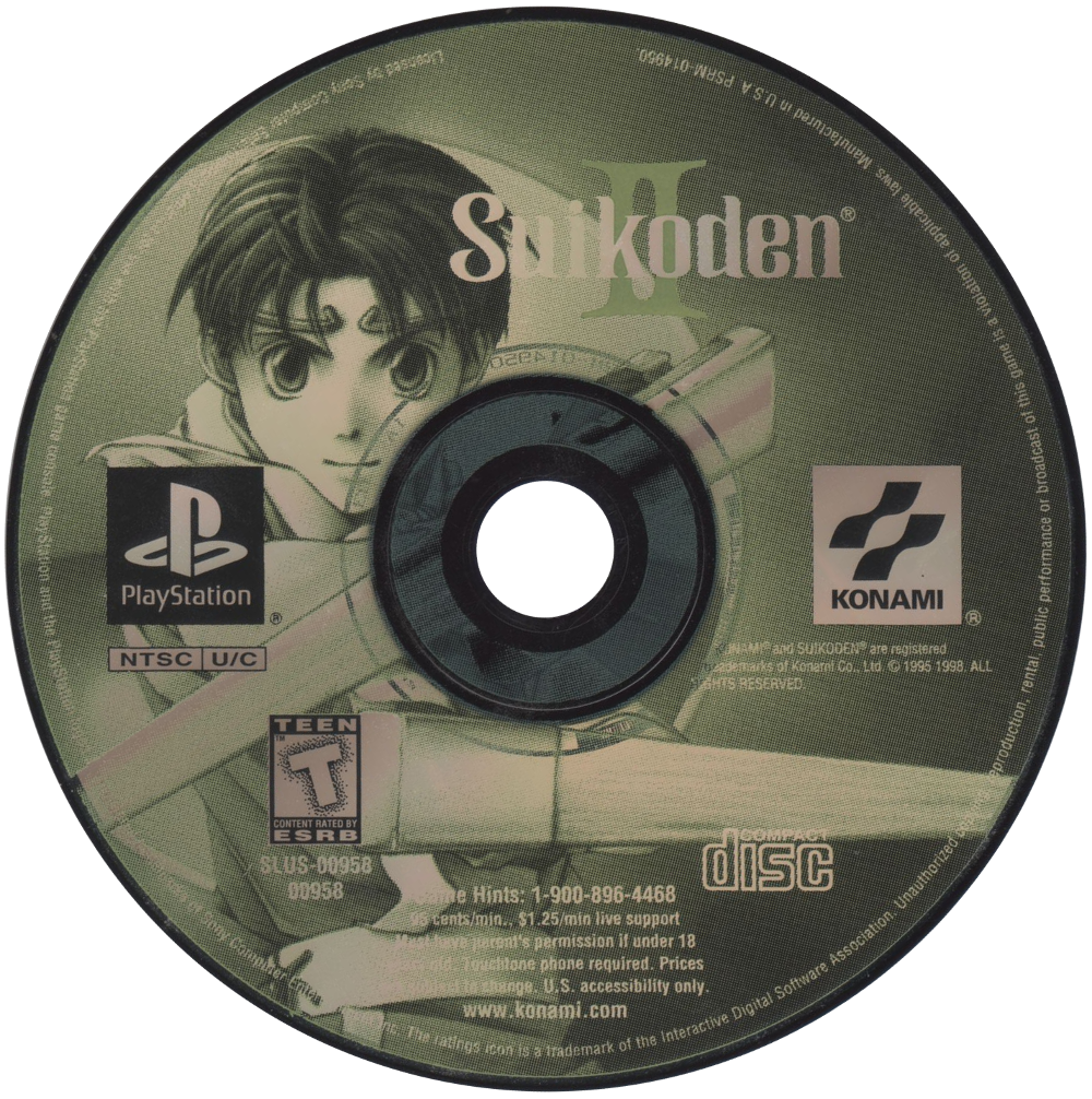 Suikoden II - Sony PlayStation (Konami - 1) video game collectible [Barcode 083717170426] - Main Image 3