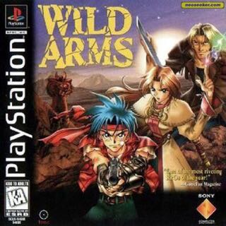Wild Arms - Sony PlayStation (Sony Computer Entertainment America - 1) video game collectible [Barcode 0711719460824] - Main Image 1