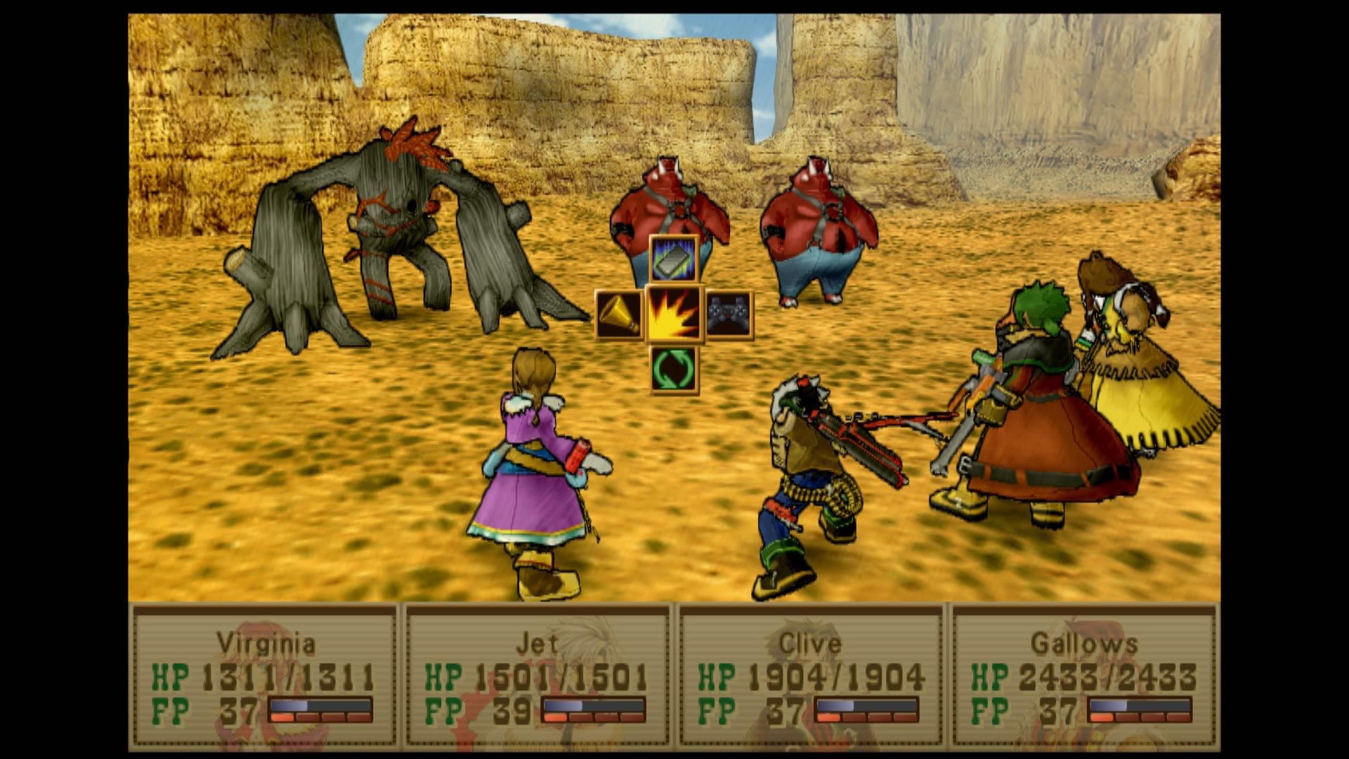 Wild Arms - Sony PlayStation (Sony Computer Entertainment America - 1) video game collectible [Barcode 0711719460824] - Main Image 3