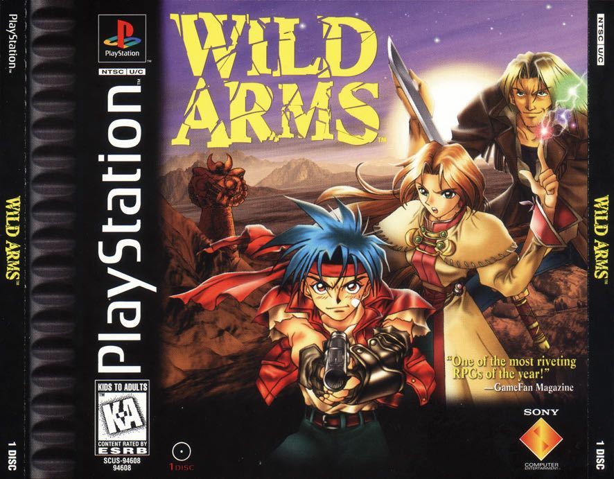 Wild Arms - Sony PlayStation Network (PSN) video game collectible - Main Image 1