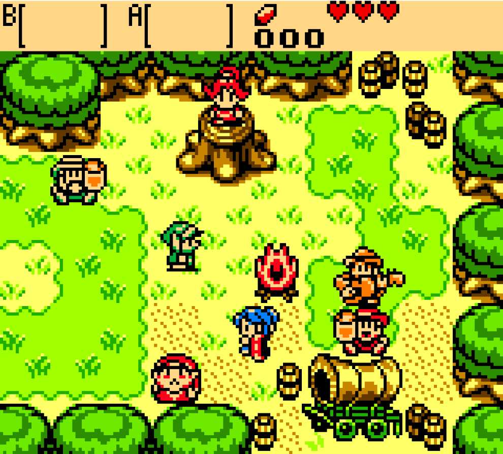 The Legend of Zelda: Oracle of Seasons - Nintendo Game Boy Color (Nintendo) video game collectible - Main Image 2