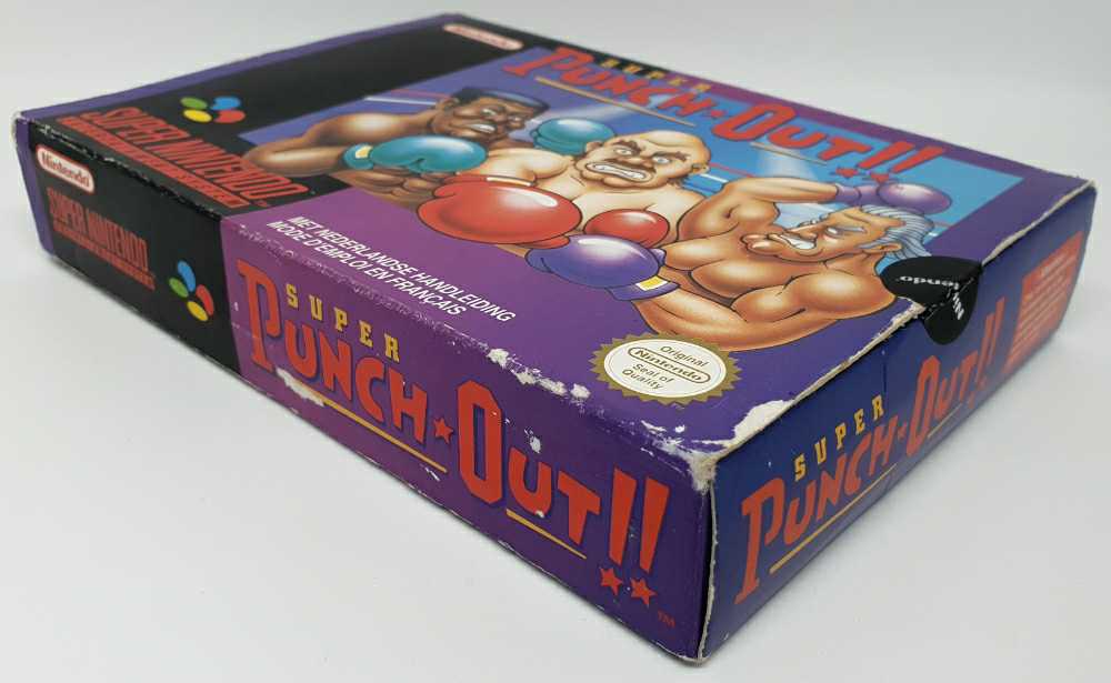 Super Punch-Out!! - Nintendo Super Nintendo Entertainment System (SNES) (Nintendo - 1) video game collectible [Barcode 045496830380] - Main Image 3