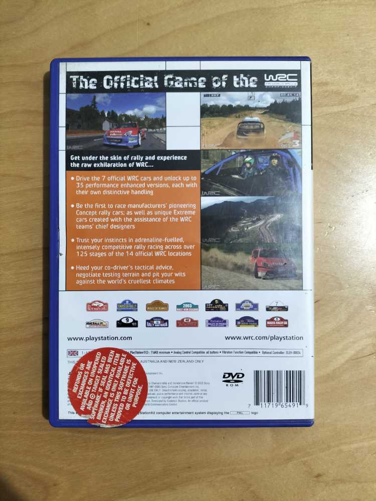 WRC 3 - Sony PlayStation 2 (PS2) video game collectible [Barcode 711719654919] - Main Image 2