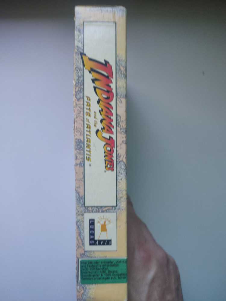 Indiana Jones And The Fate Of Atlantis - PC (LucasArts - 1) video game collectible [Barcode 4005209025423] - Main Image 3
