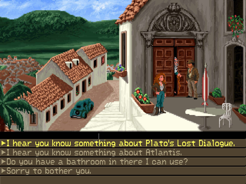 Indiana Jones & The Fate Of Atlantis - PC (Lucasfilm Games LLC - 1) video game collectible - Main Image 2