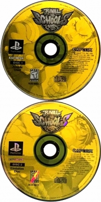 Rival Schools - Sony PlayStation (Capcom - 2) video game collectible [Barcode 013388210350] - Main Image 3