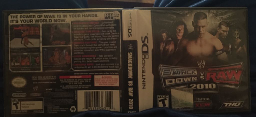 WWE SmackDown vs. Raw 2010 - Nintendo DS video game collectible - Main Image 1