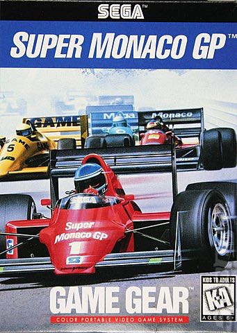 Super Monaco GP - Sega Game Gear (Sega - 2) video game collectible - Main Image 1