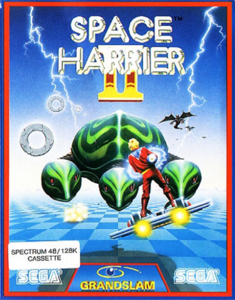 Space Harrier II - Sinclair ZX Spectrum (Sega) video game collectible - Main Image 1