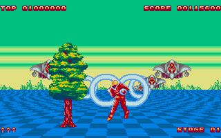 Space Harrier II - Commodore Amiga video game collectible - Main Image 2