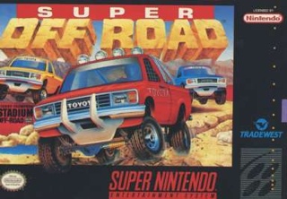 Super Off Road - Nintendo Super Nintendo Entertainment System (SNES) (Tradewest - 2) video game collectible - Main Image 1