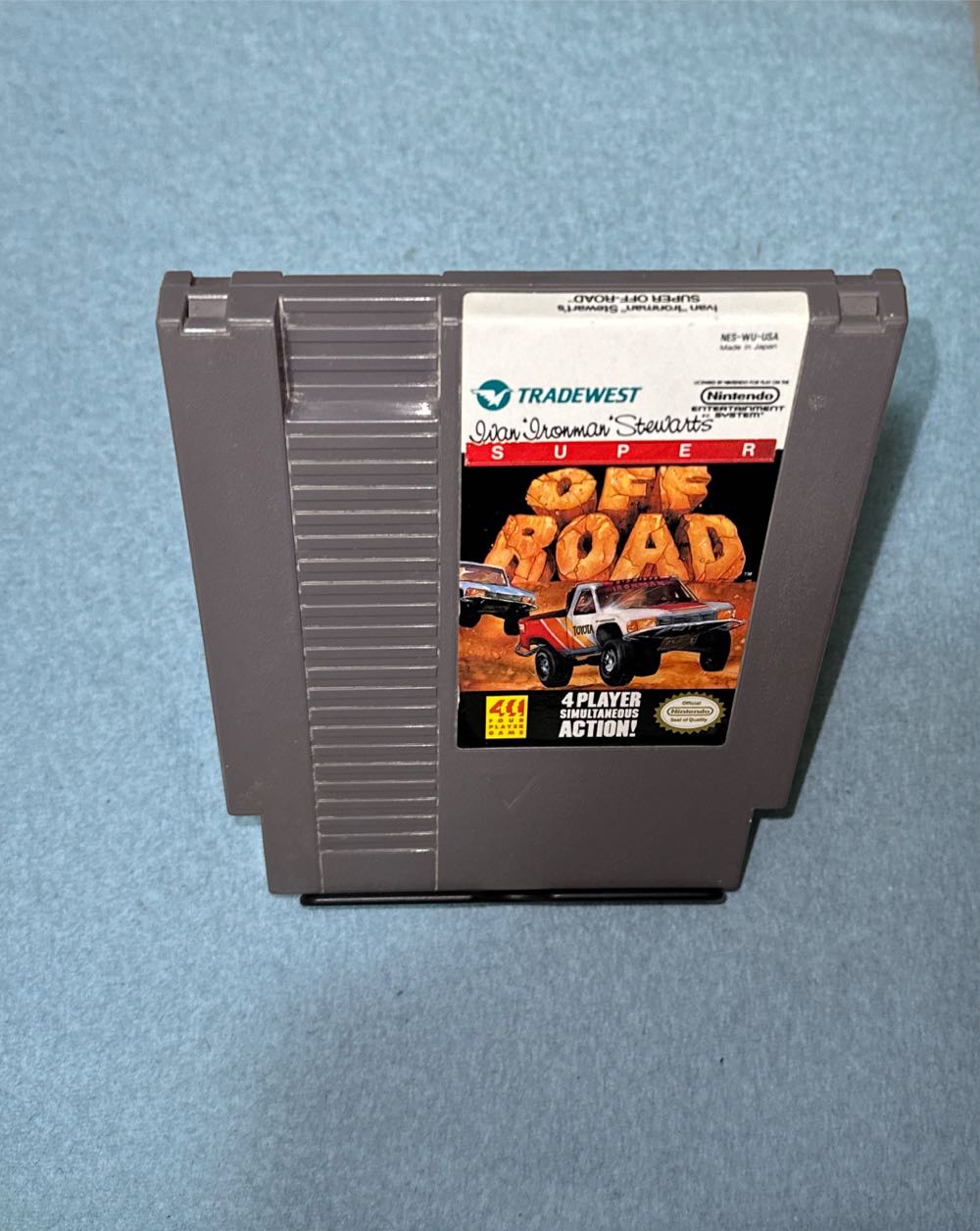 Ivan ”Ironman” Stewart’s Super Off Road - Nintendo Entertainment System (NES) (Virgin Games / Tradewest - 1-4) video game collectible - Main Image 3