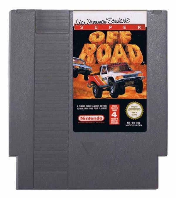 Super Off Road - Nintendo Entertainment System (NES) (Trade West - 1-4) video game collectible - Main Image 4