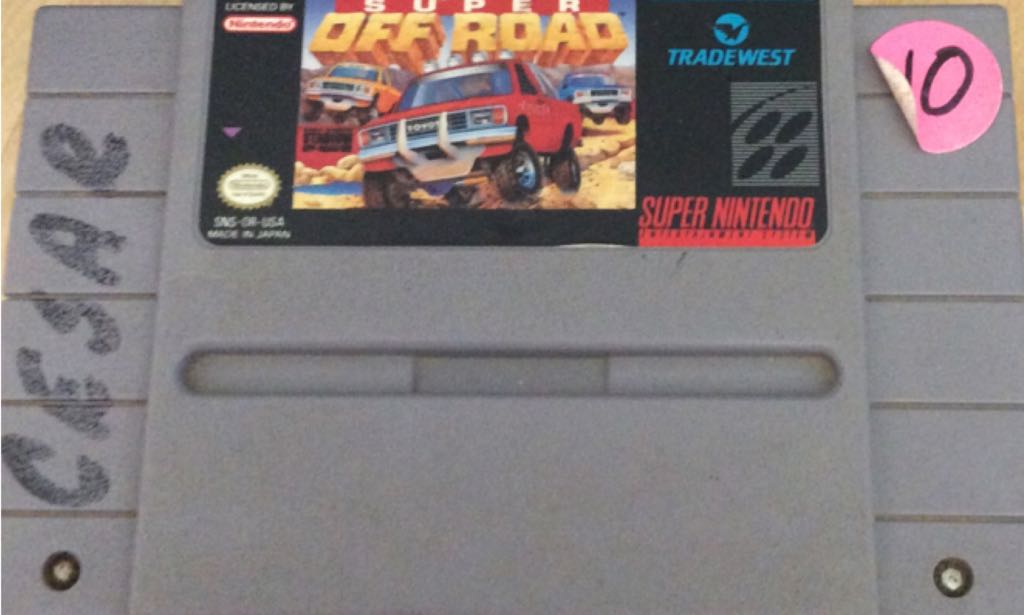 Super Off Road - Nintendo Super Nintendo Entertainment System (SNES) video game collectible - Main Image 2