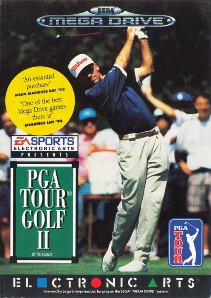 PGA Tour Golf II - Sega Genesis (Mega Drive) (Electronic Arts/EA Games - 2) video game collectible [Barcode 014633071559] - Main Image 4