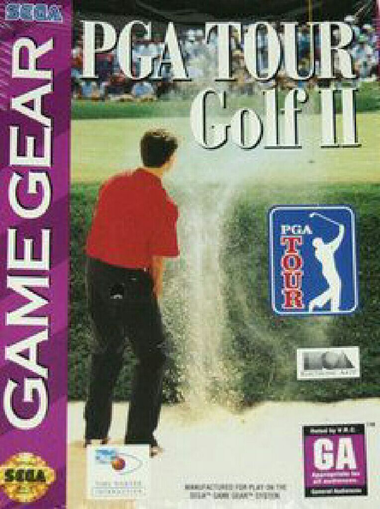 PGA Tour Golf II - Sega Game Gear (Electronic Arts - 1) video game collectible - Main Image 1
