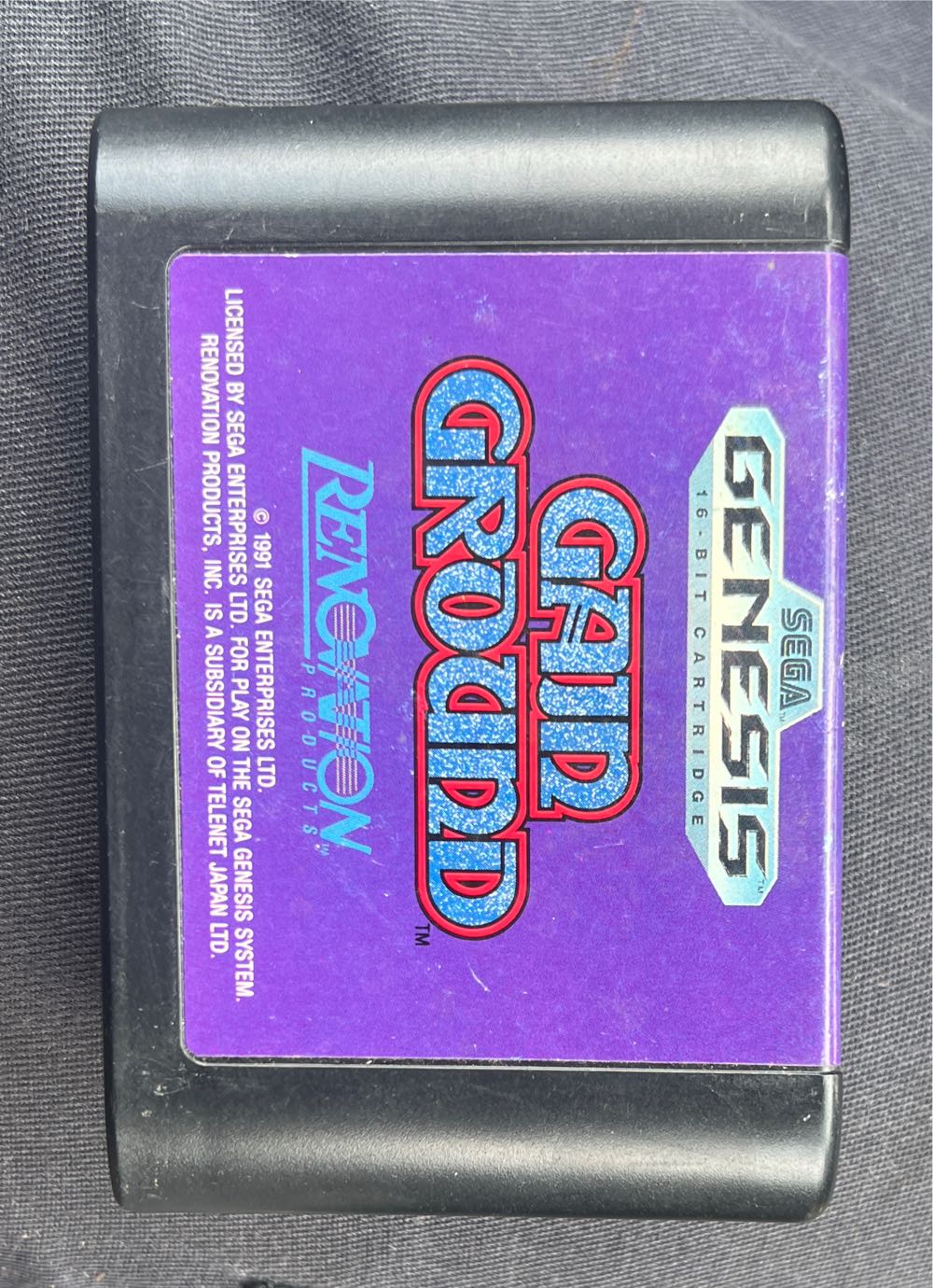 Gain Ground - Sega Genesis (Mega Drive) (Renovation - 2) video game collectible [Barcode 720238100500] - Main Image 3