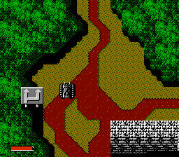 Iron Tank:  The Invasion of Normandy - Nintendo Entertainment System (NES) (SNK) video game collectible - Main Image 4