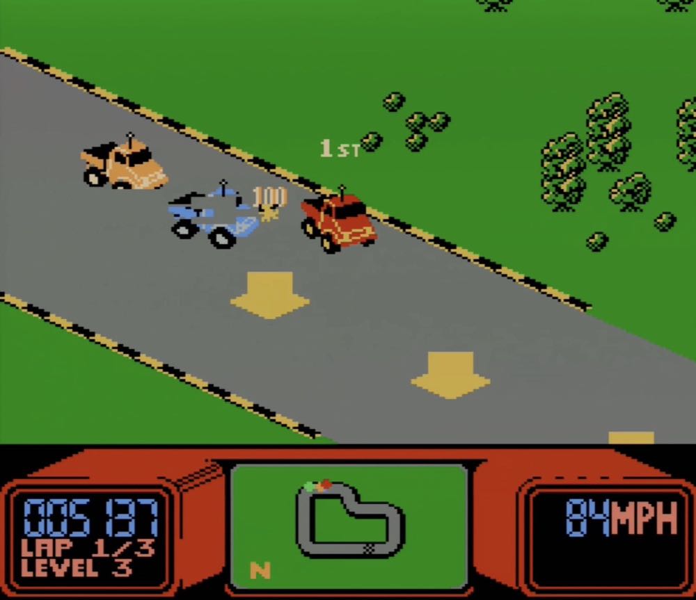 R.C. Pro-Am - Nintendo Entertainment System (NES) (Nintendo - 2) video game collectible [Barcode 045496630393] - Main Image 3