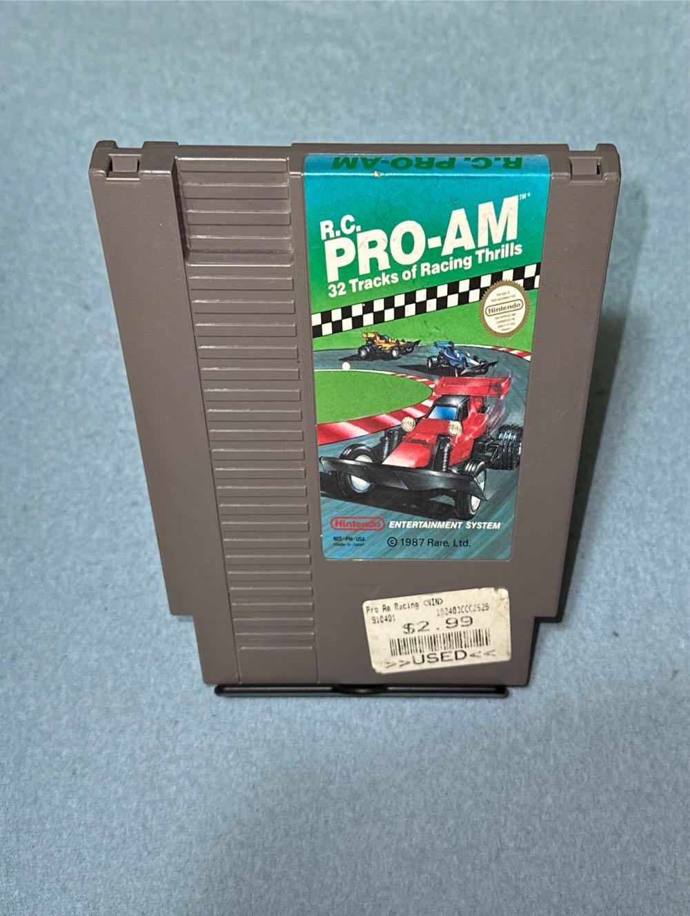 R.C. PRO-AM - Nintendo Entertainment System (NES) video game collectible - Main Image 3
