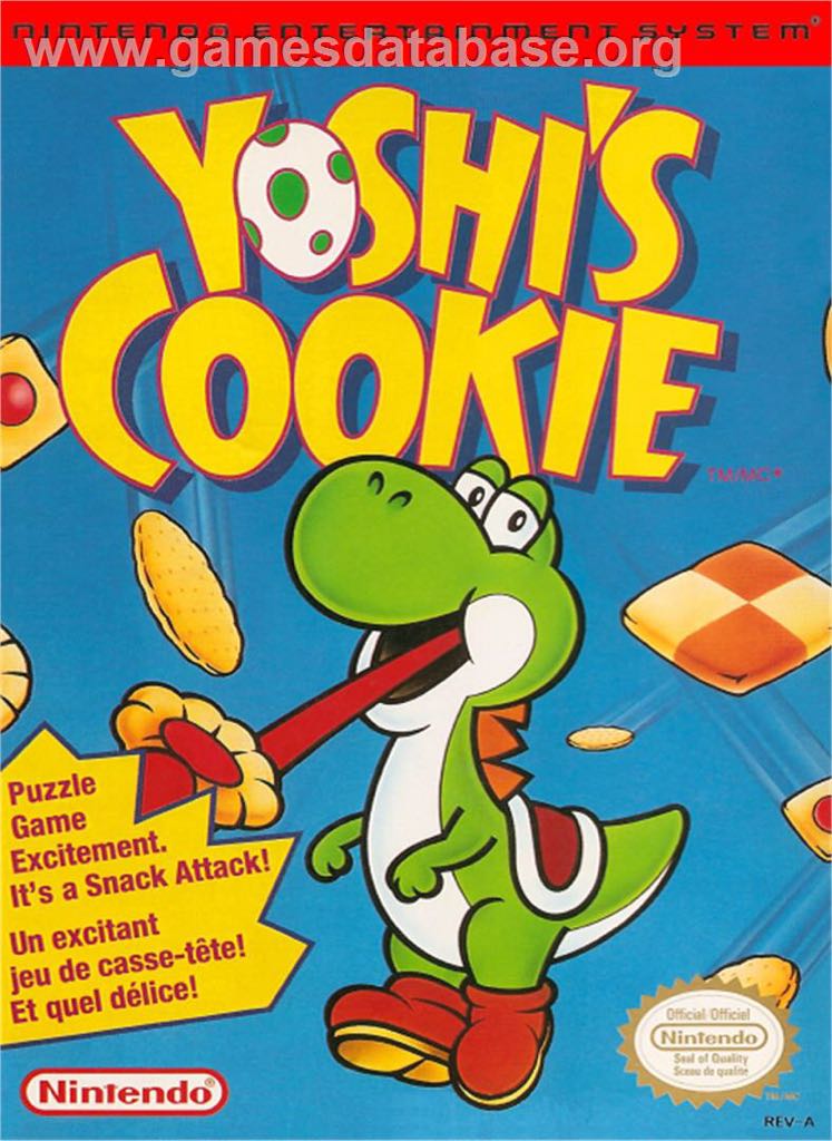 Yoshis Cookie - Nintendo Entertainment System (NES) video game collectible - Main Image 1