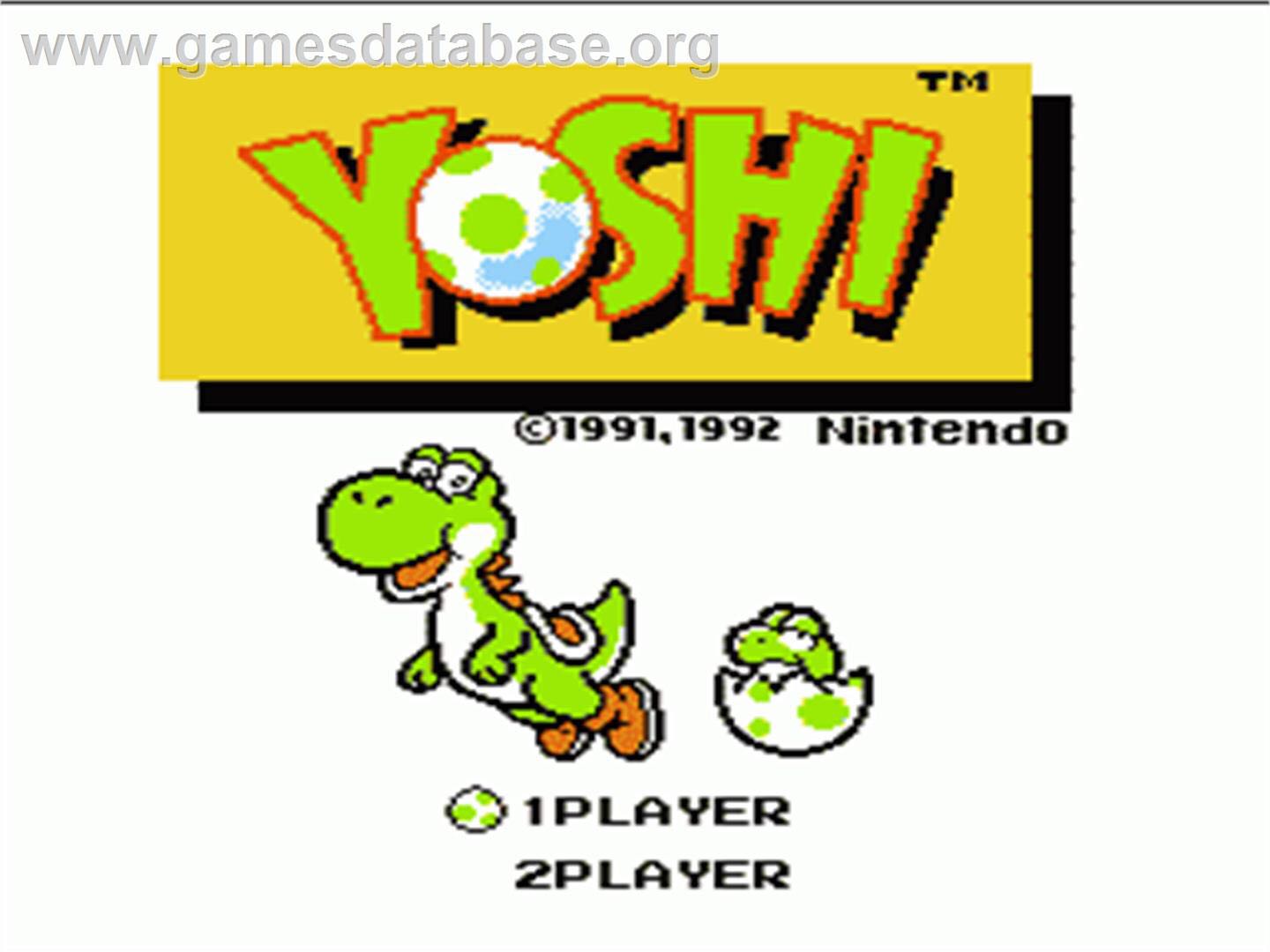 Yoshi - Nintendo Entertainment System (NES) (Nintendo - 1-2) video game collectible [Barcode 045496630690] - Main Image 3