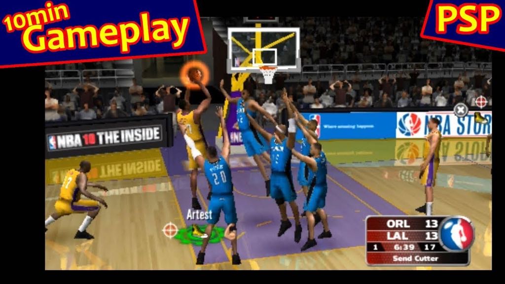 NBA 10: The Inside - Sony PlayStation Portable (PSP) (Sony Computer Entertainment - 1-2) video game collectible [Barcode 711719873822] - Main Image 2
