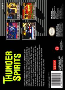 Thunder Spirits - Nintendo Super Nintendo Entertainment System (SNES) (Seika - 1) video game collectible [Barcode 044499006044] - Main Image 2