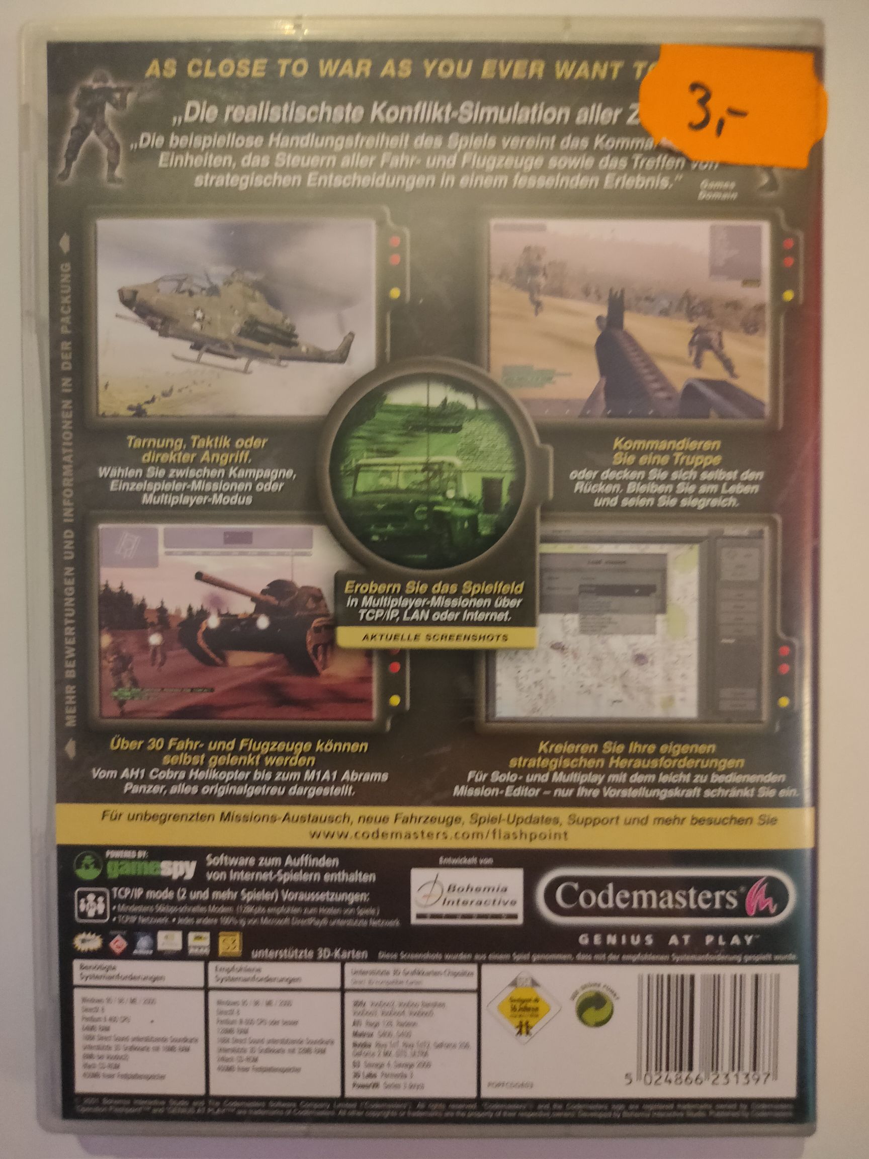 Operation Air Assault 1+2 - PC video game collectible [Barcode 5024866231397] - Main Image 2