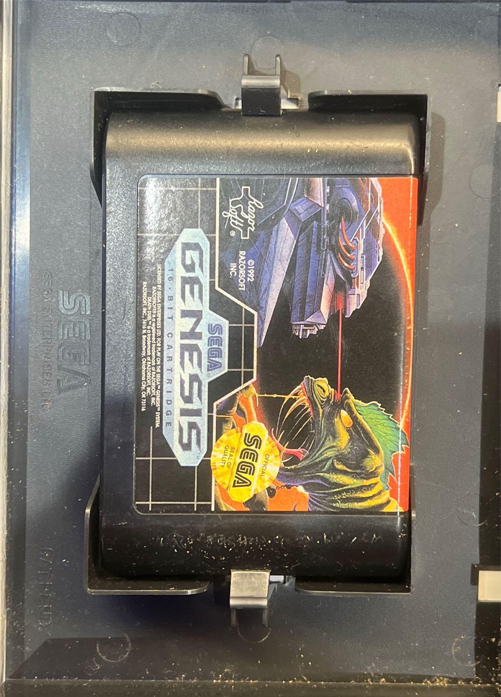 Death Duel - Sega Genesis (Mega Drive) (Razor Soft - 1) video game collectible [Barcode 720326805362] - Main Image 4