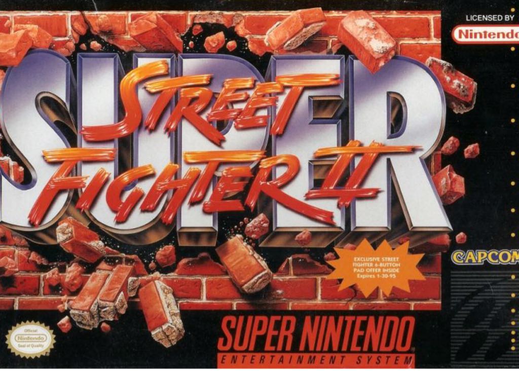 Super Street Fighter 2 - Nintendo Super Nintendo Entertainment System (SNES) video game collectible - Main Image 1