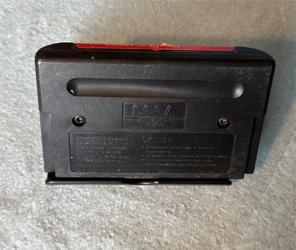 Arcade Classics  [bad Label] - Sega Genesis (Mega Drive) video game collectible - Main Image 2