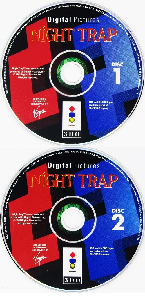 Night Trap - 3DO (Limited Run Games - 1) video game collectible [Barcode 052145930018] - Main Image 3