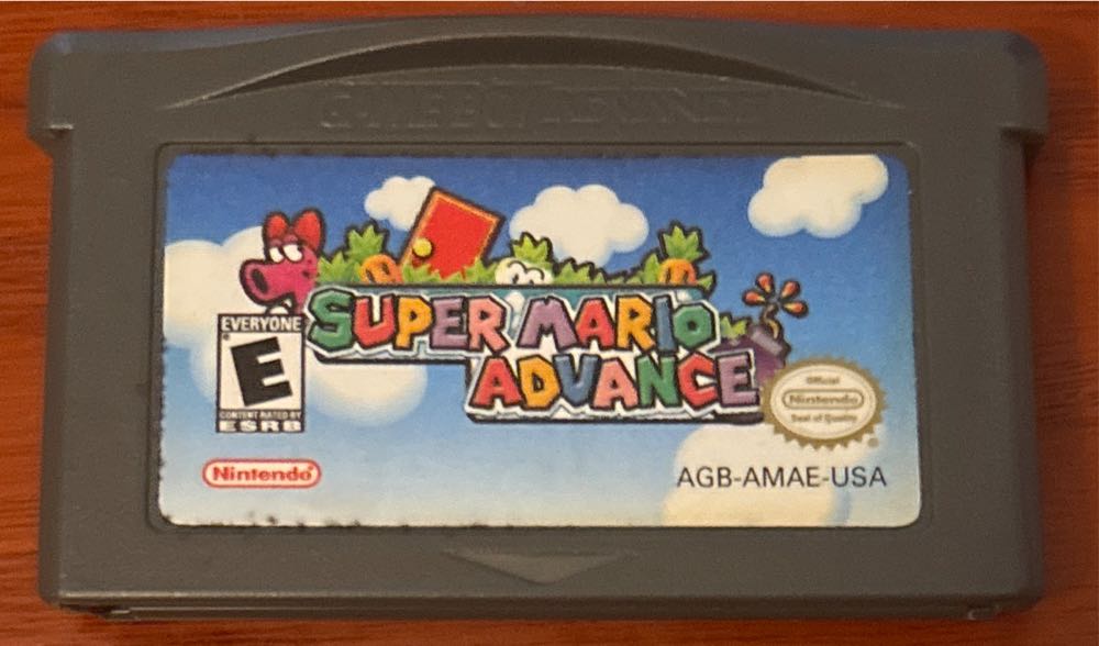 Super Mario Advance - Nintendo Game Boy Advance (GBA) (Nintendo - 1) video game collectible [Barcode 0045496731397] - Main Image 3