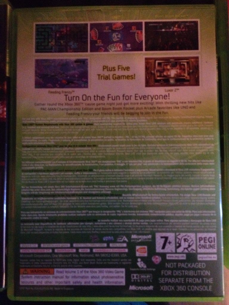 Xbox Live Arcade Compilation Disc - Microsoft Xbox 360 video game collectible - Main Image 2