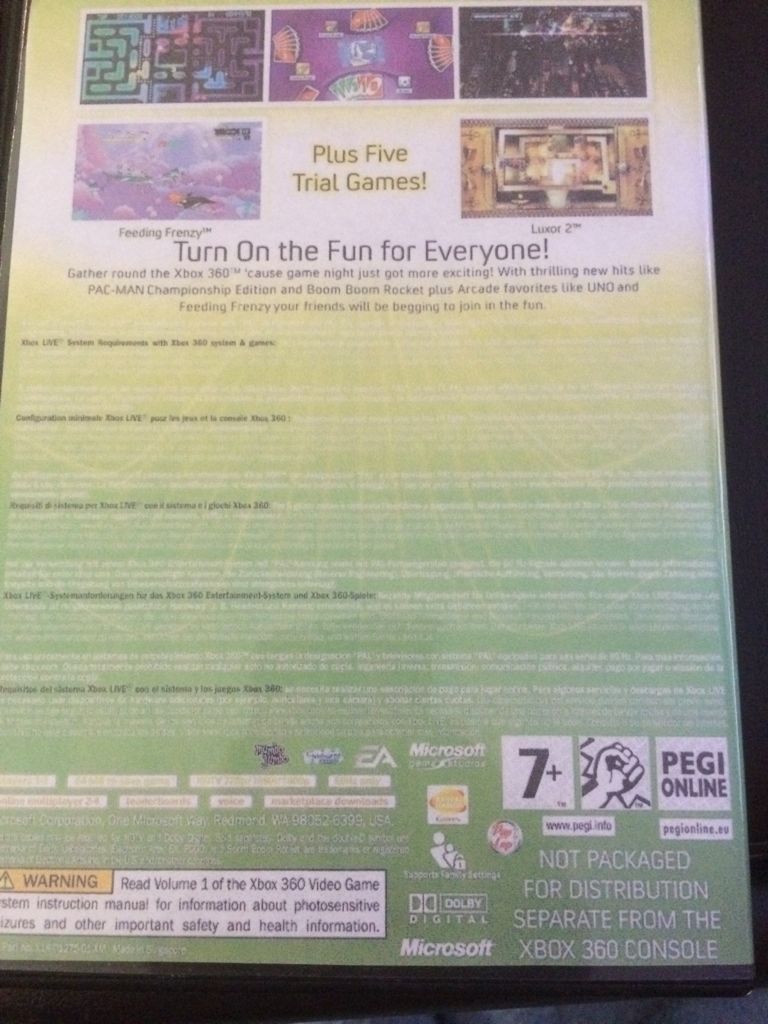 Xbox Live Arcade Compilation Disc - Microsoft Xbox 360 (Microsoft) video game collectible - Main Image 2