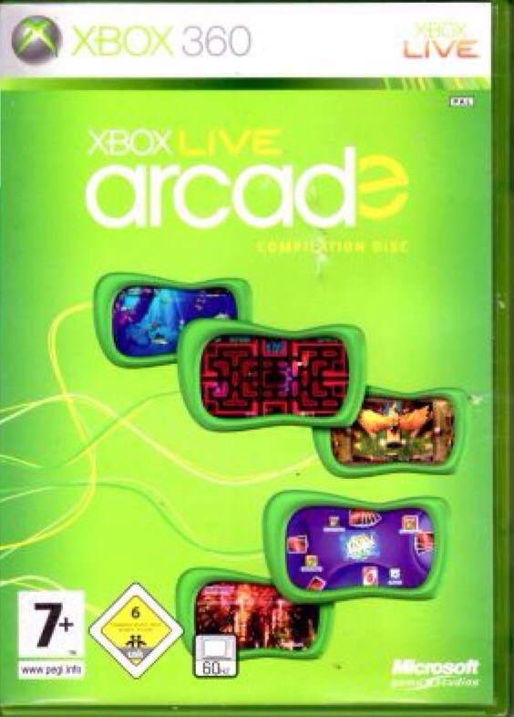 Xbox Live Arcade Compilation Disc - Microsoft Xbox 360 video game collectible - Main Image 1